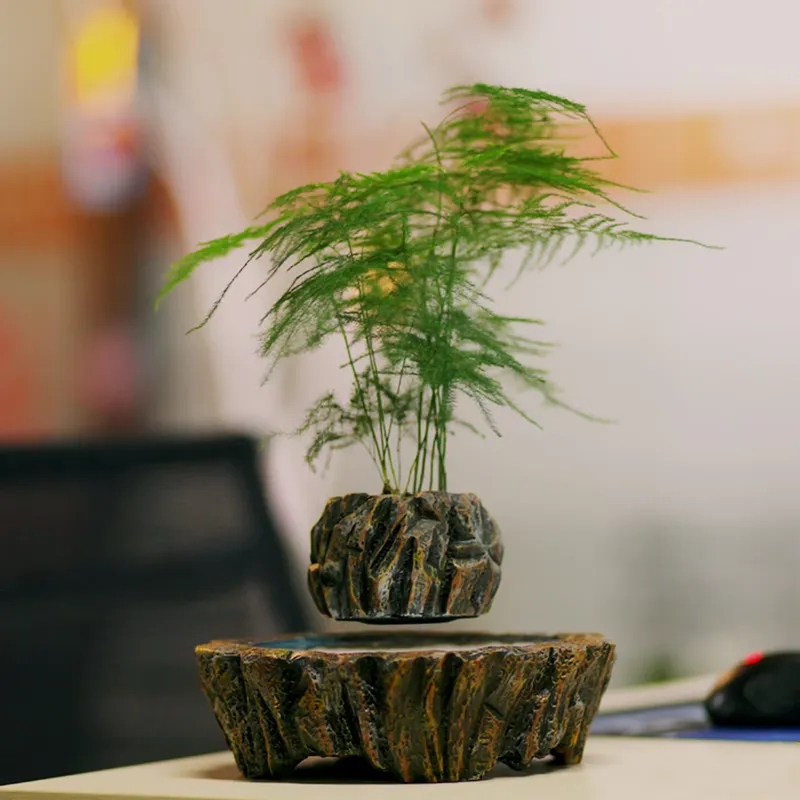 Bonsai Vertical Garden - Elektryczna magnetyczna lewitacja HCNT, pływające doniczki