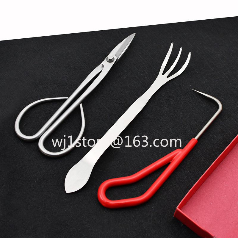 Root Hook Tool - Nożyce do bonsai ze stali nierdzewnej,