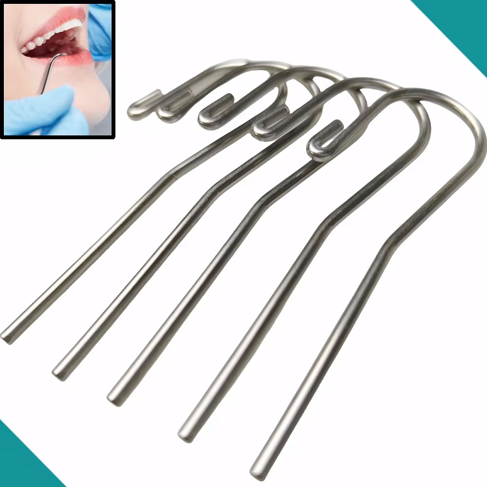 Root Hook Tool - 5 sztuk/opakowanie Stal nierdzewna Haczyk do