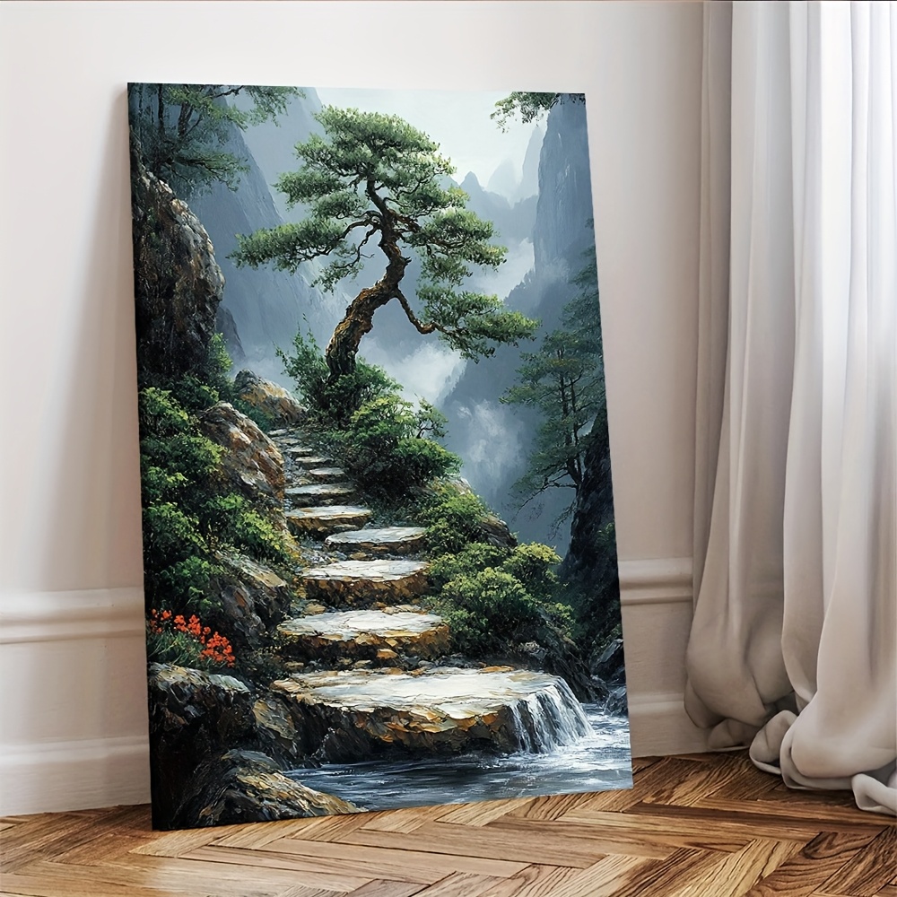 Obraz na płótnie z motywem ogr – Bonsai Vertical Garden recenzja i cena