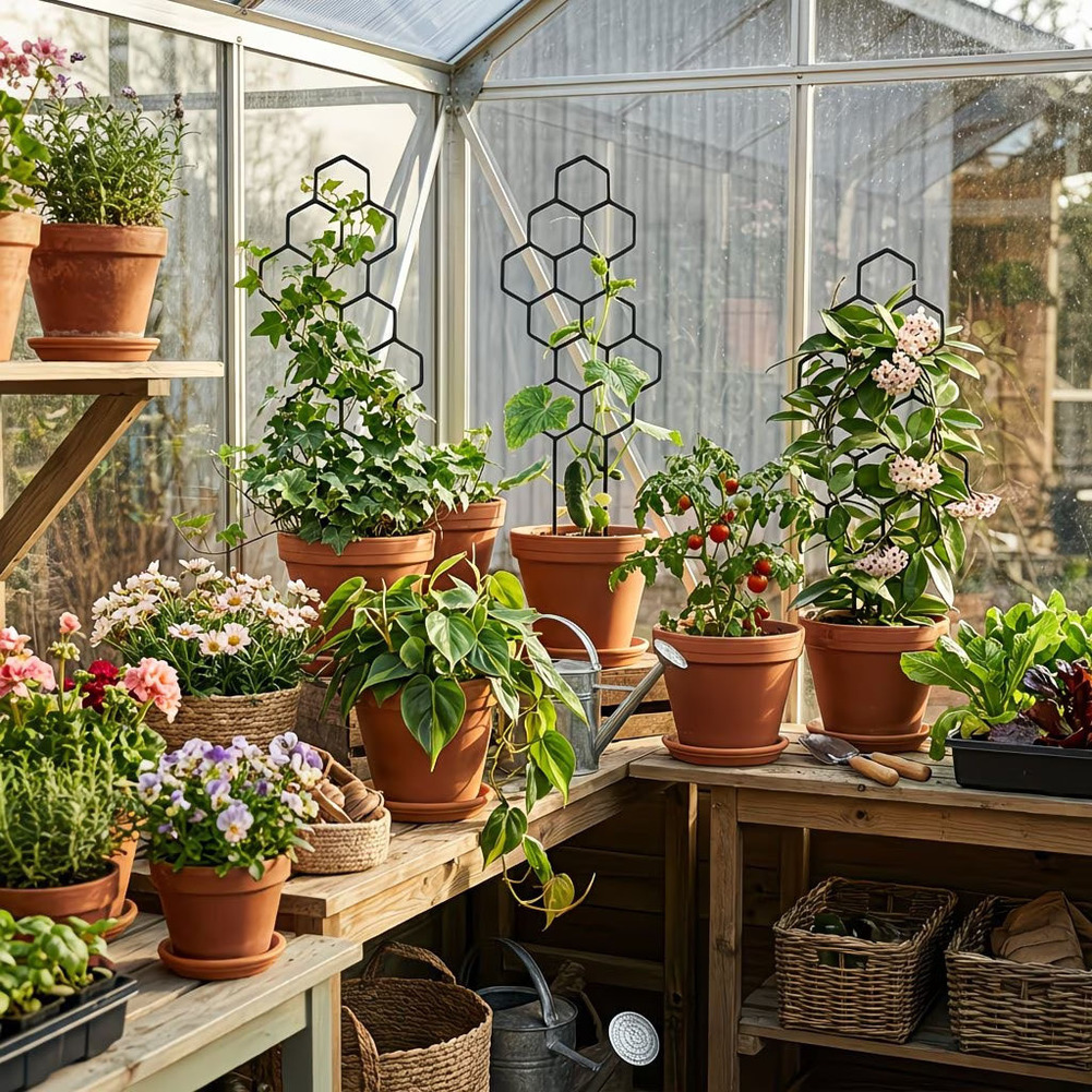 Dwuczęściowa sześciokątna rama – Bonsai Vertical Garden recenzja i cena
