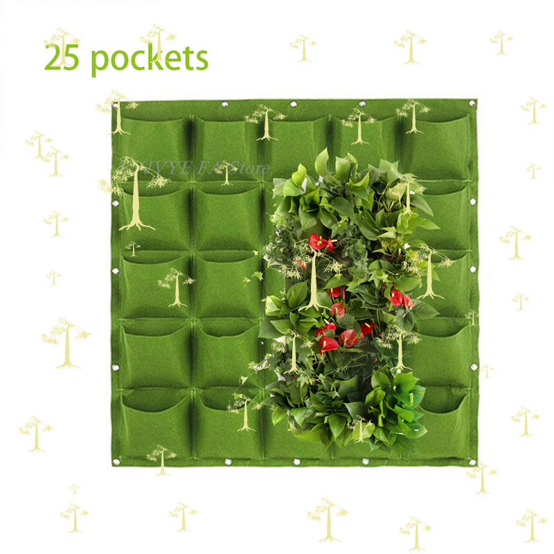 25 Kieszeni Wiszące Torby do S – Bonsai Vertical Garden recenzja i cena