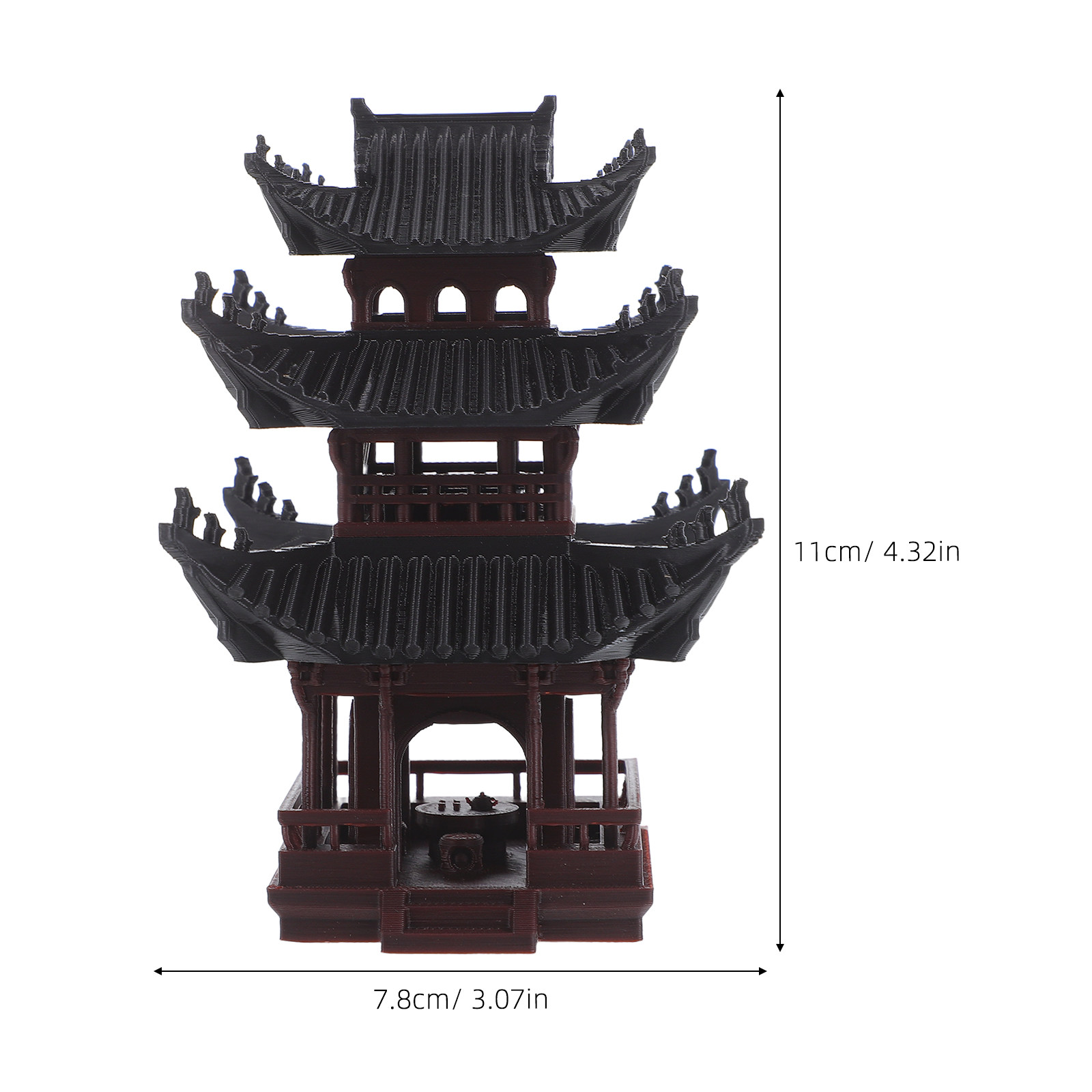 Miniaturowy pawilon, statuetka – Bonsai Garden With Sand recenzja i cena