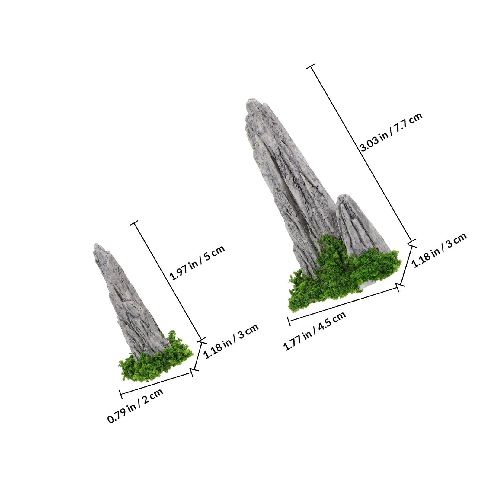 8 sztuk mini ozdób z żywicy do – Bonsai Garden With Sand recenzja i cena
